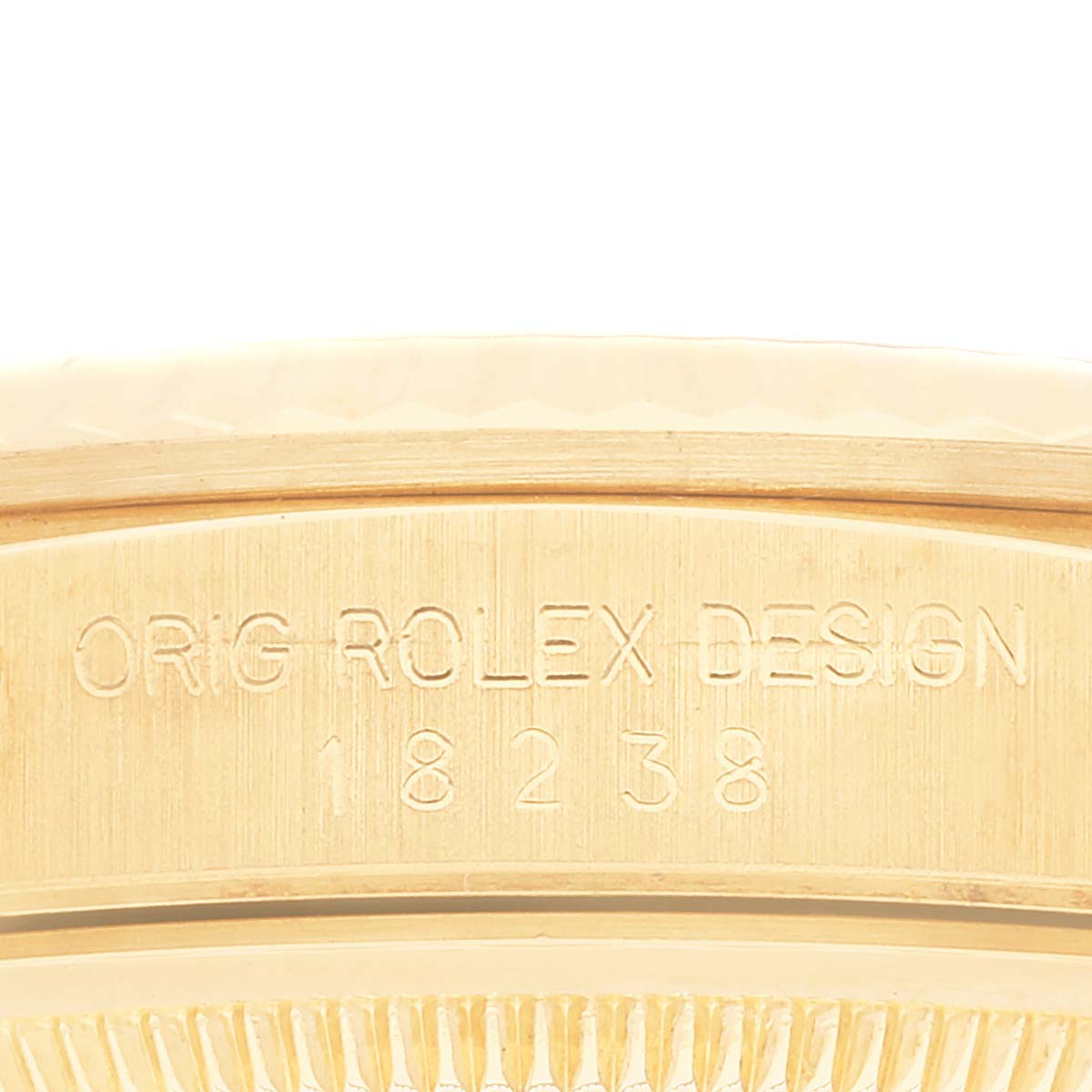 Rolex President Day-Date 36mm Yellow Gold Diamond Dial Mens Watch 18238