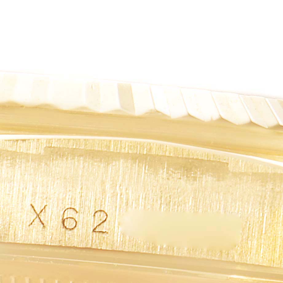 Rolex President Day-Date 36mm Yellow Gold Diamond Mens Watch 18238 Box Papers