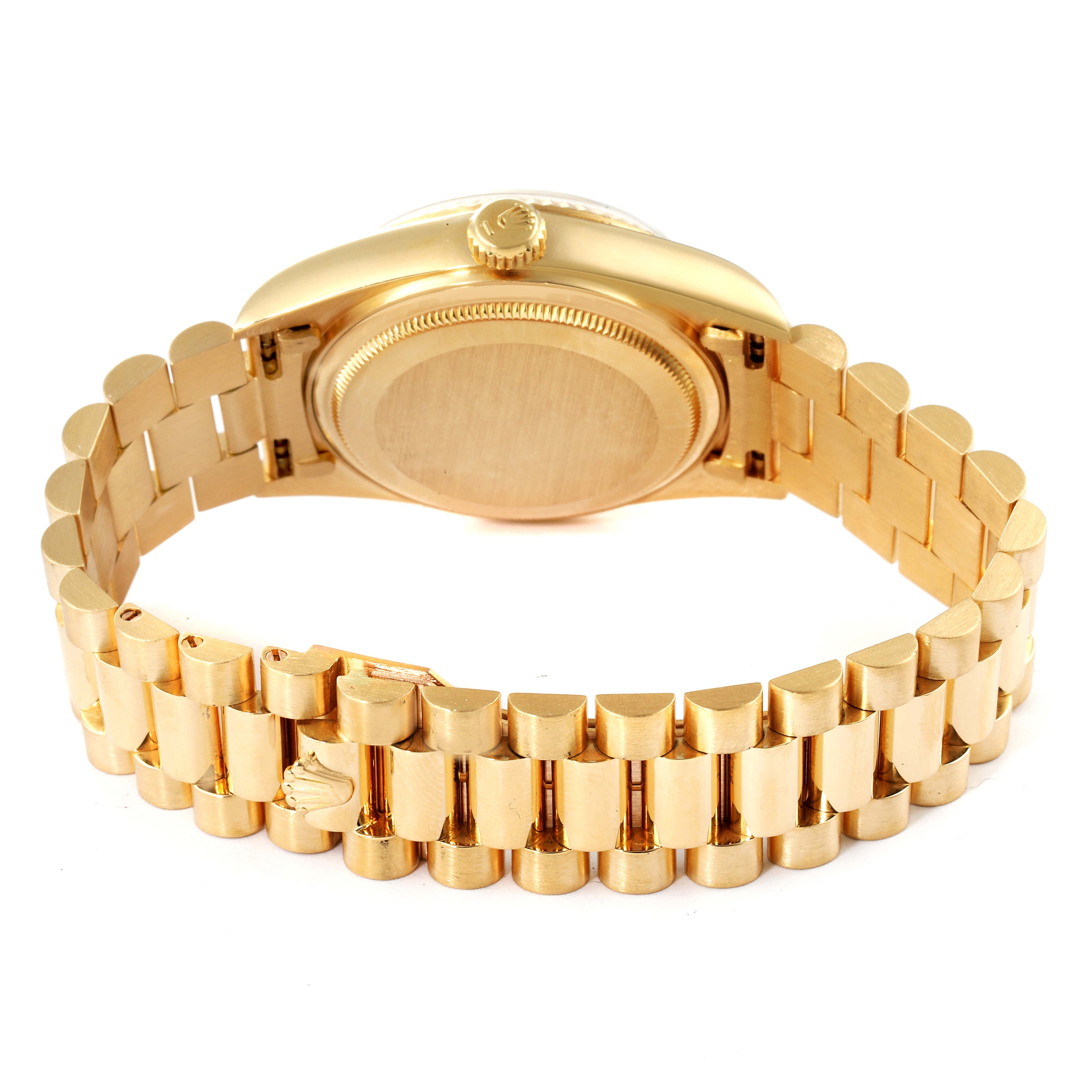 Rolex President Day-Date 36mm Yellow Gold Mens Watch 18038 Papers