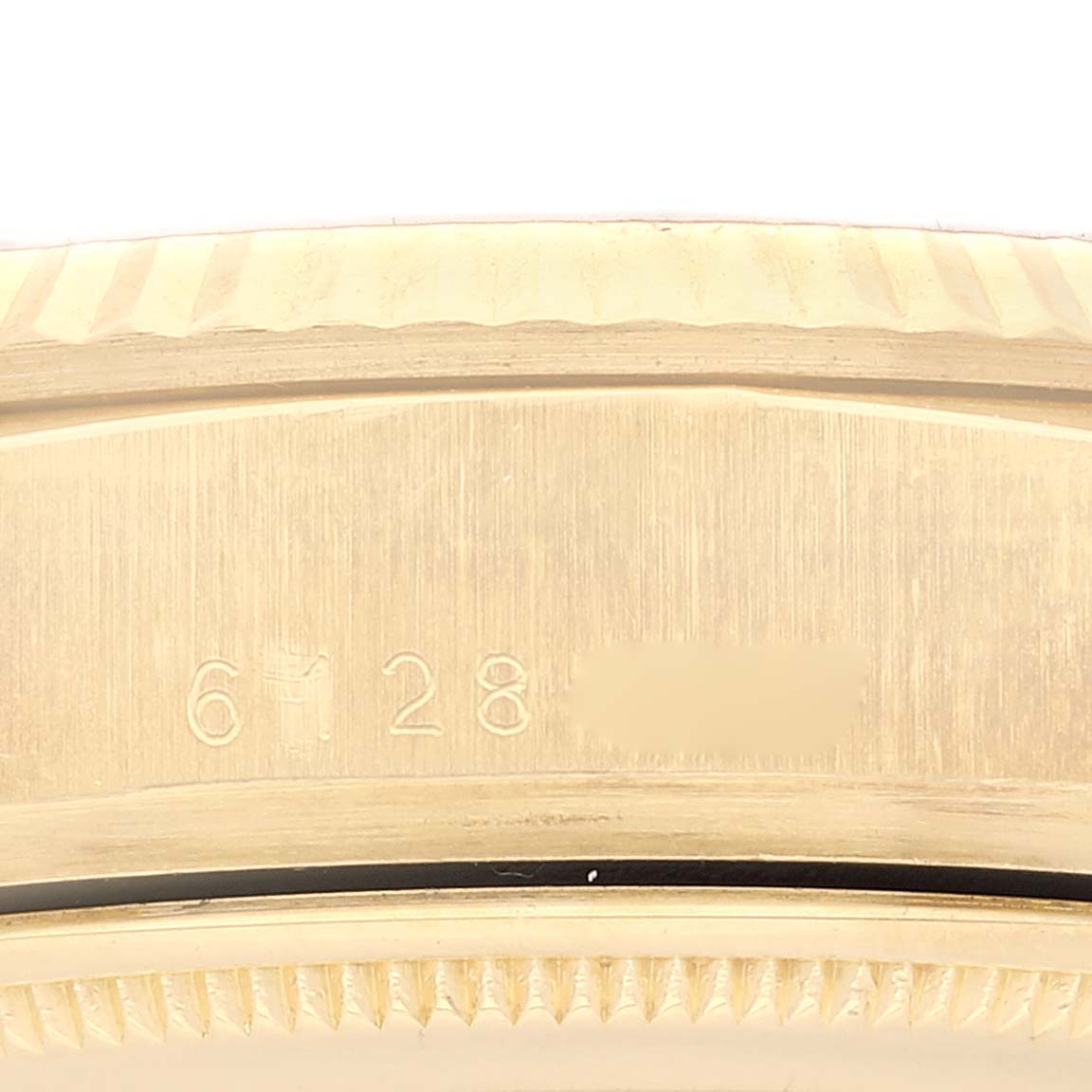 Rolex President Day-Date 36mm Yellow Gold White Dial Mens Watch 18038