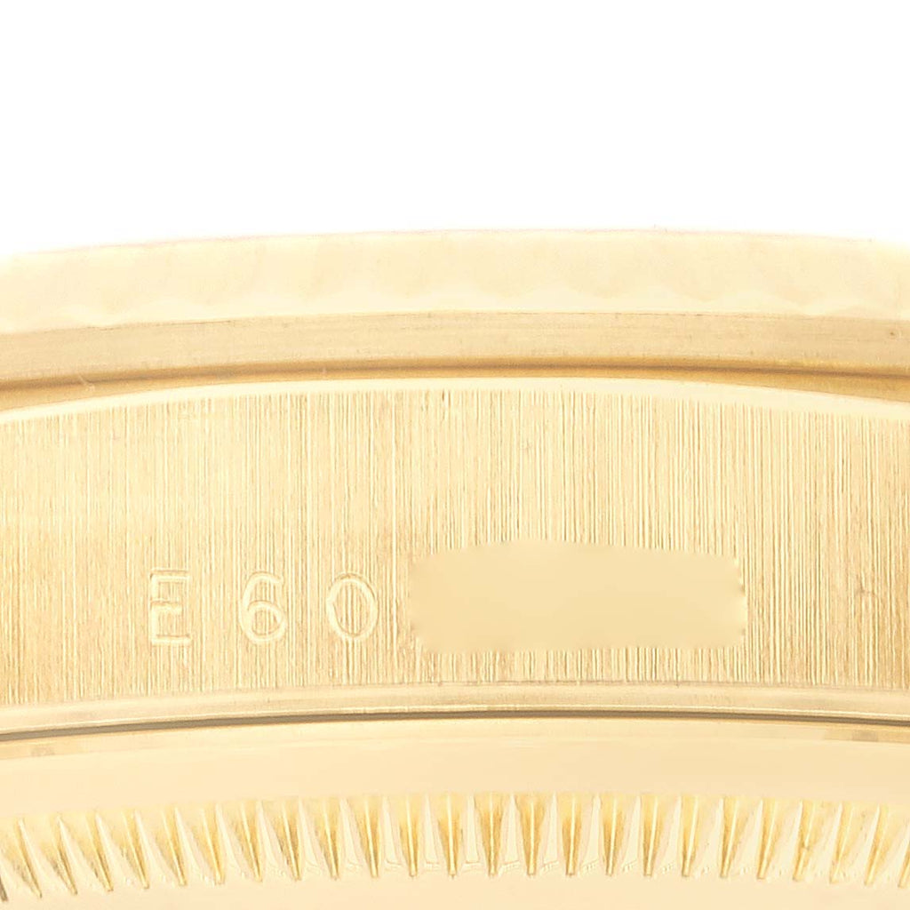 Rolex President Day-Date 36mm Yellow Gold White Dial Mens Watch 18238
