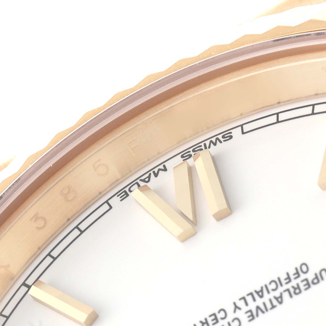 Rolex President Day-Date 40 Yellow Gold White Dial Mens Watch 228238 Box Card