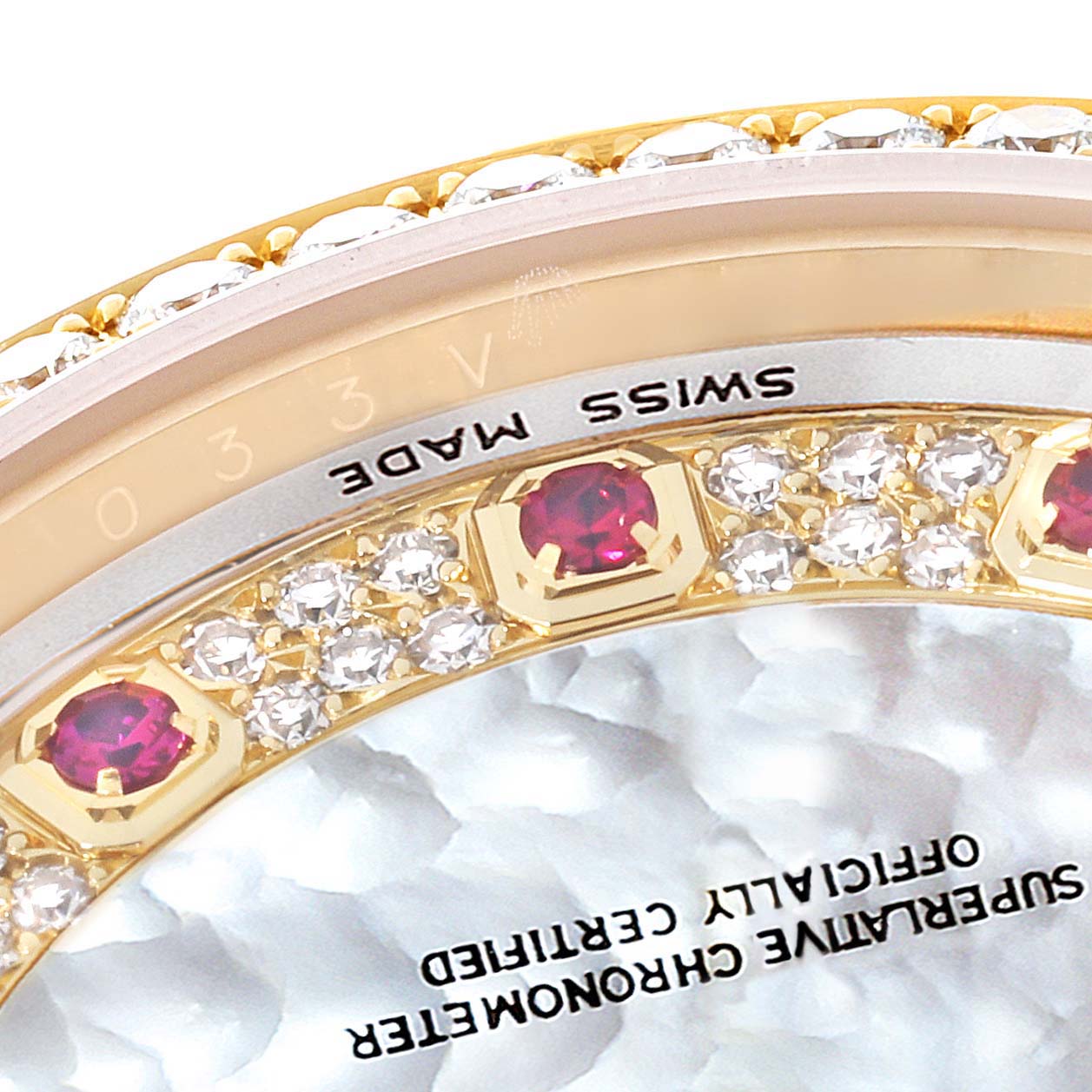 Rolex President Day-Date MOP Diamond Myriad Dial Mens Watch 118388 Box Card