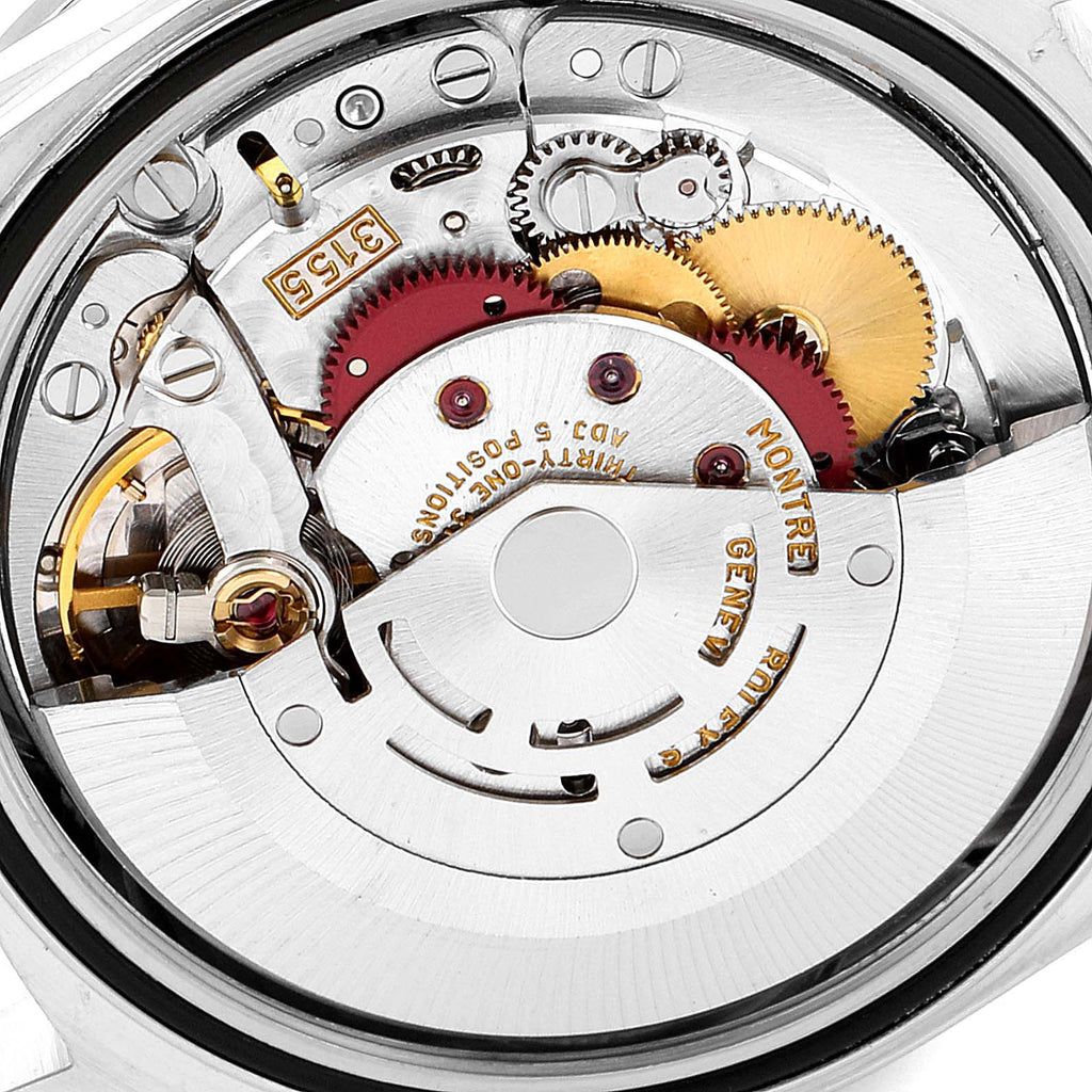 Rolex President Day-Date Platinum Myriad Diamond Dial Mens Watch 18346