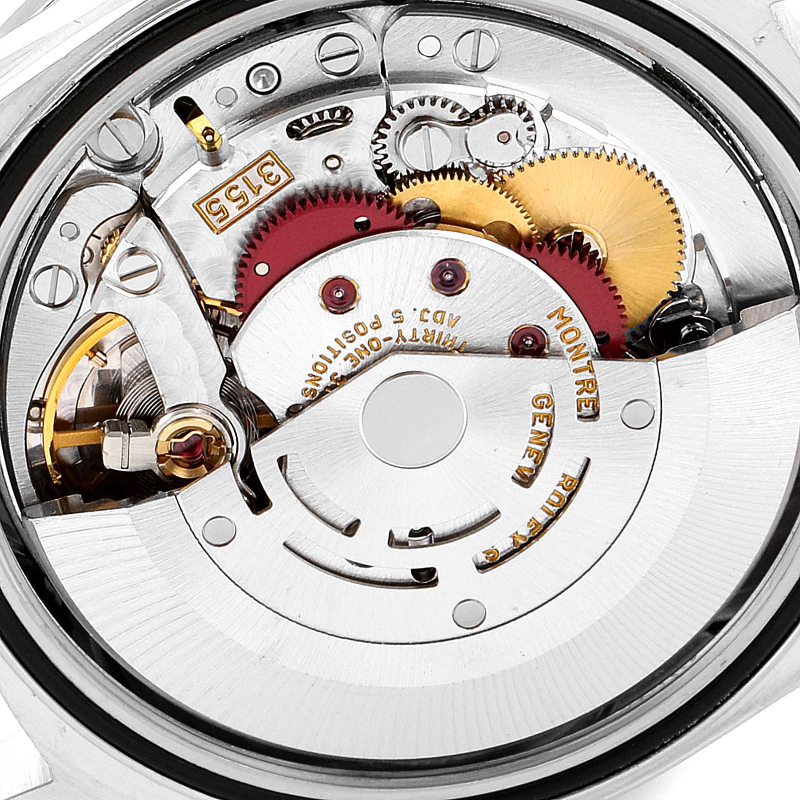 Rolex President Day-Date Platinum Myriad Diamond Dial Mens Watch 18346