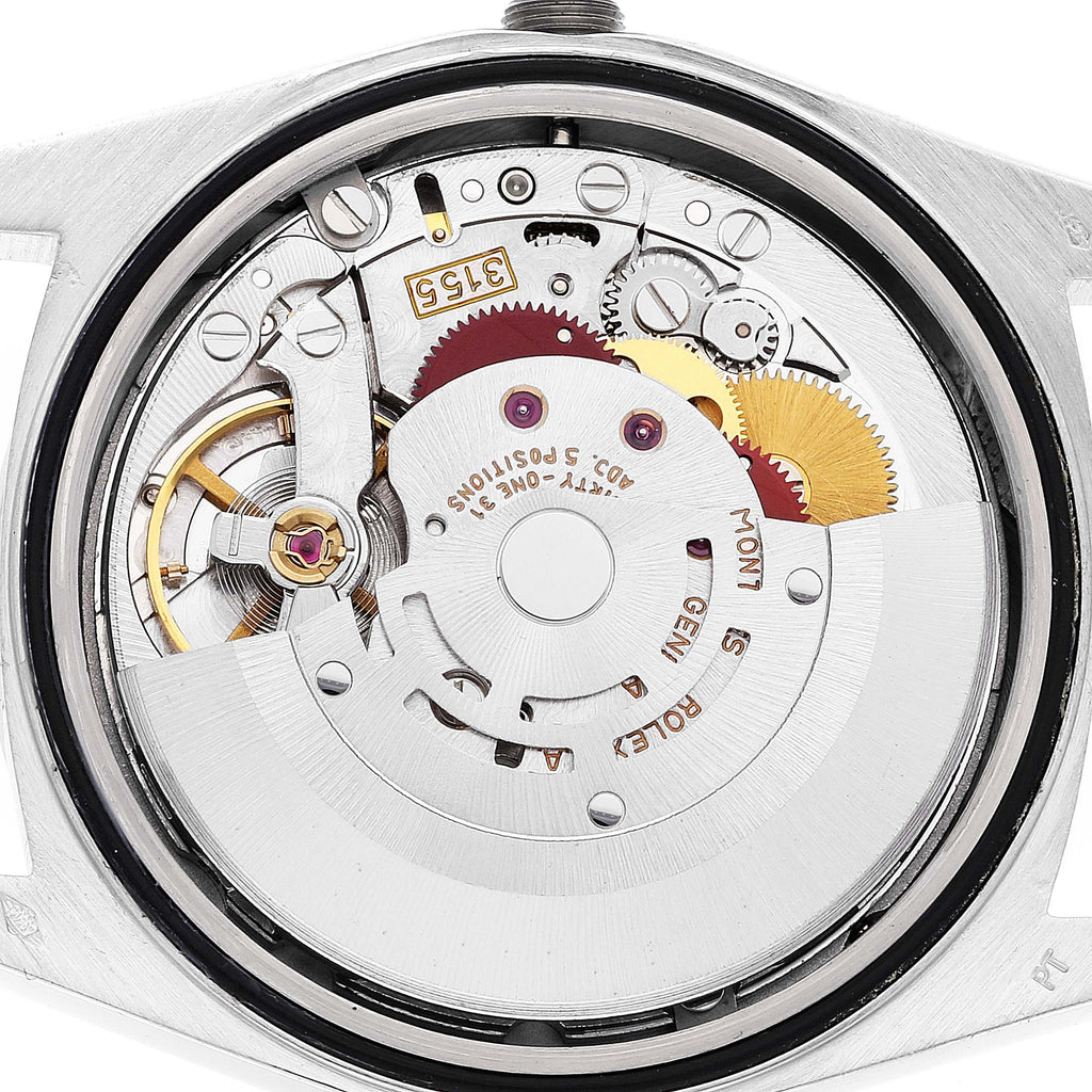 Rolex President Day-Date Platinum Diamond Dial Bezel Mens Watch 18346