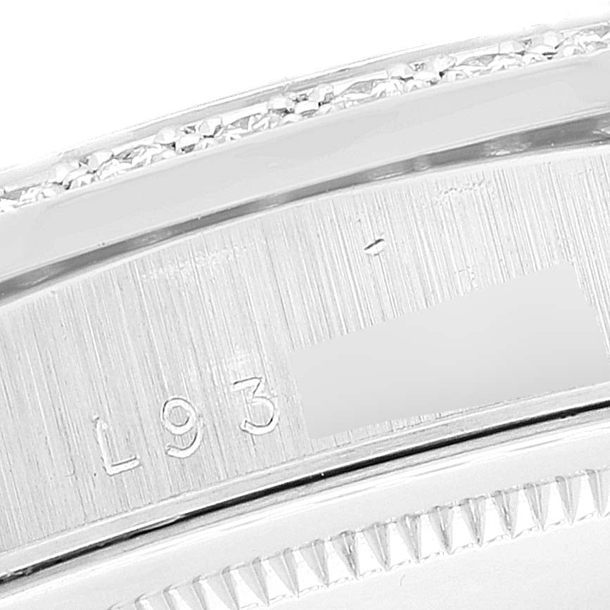Rolex President Day-Date Platinum Diamond Dial Bezel Mens Watch 18346