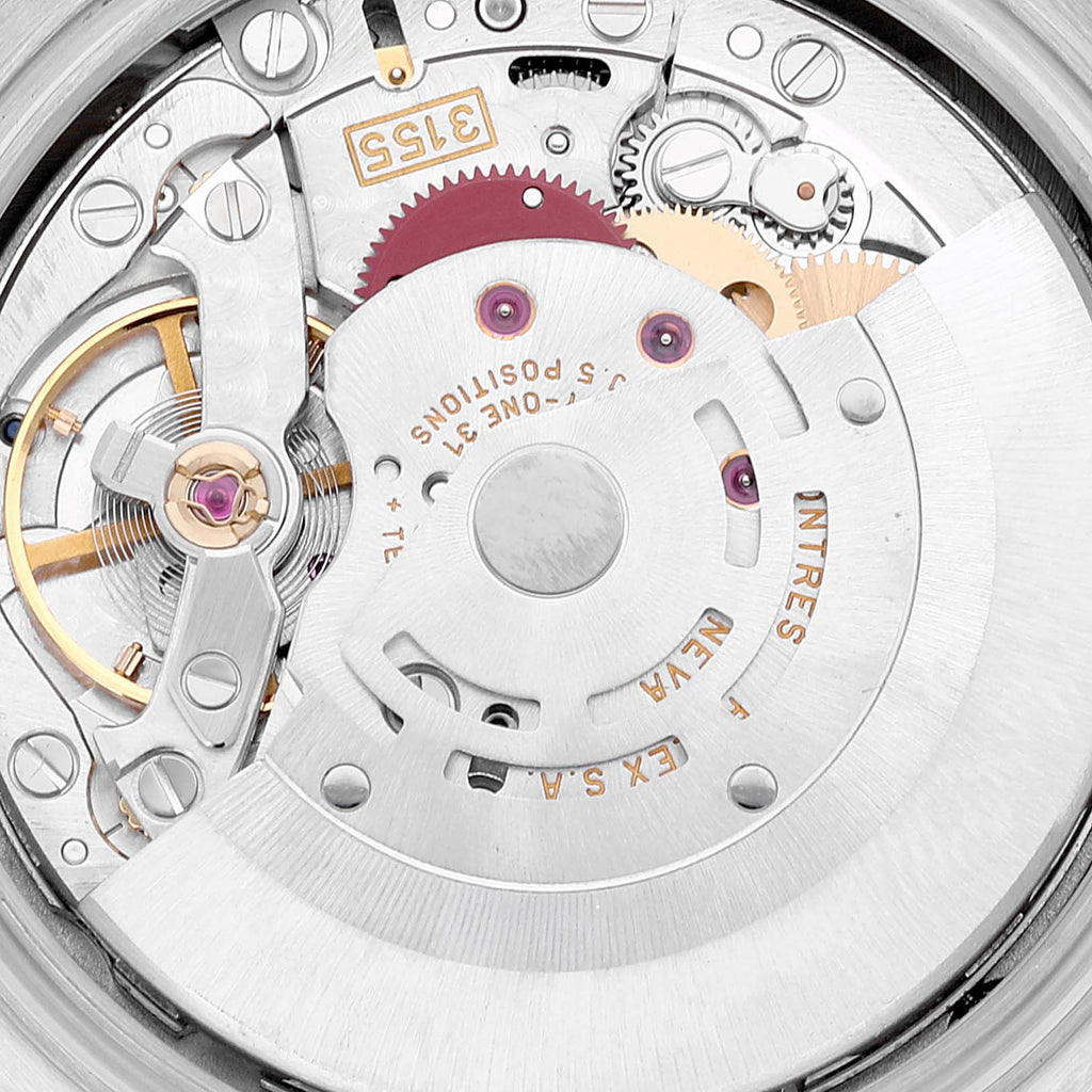 Rolex President Day-Date White Gold Bronze Diamond Dial Mens Watch 118239