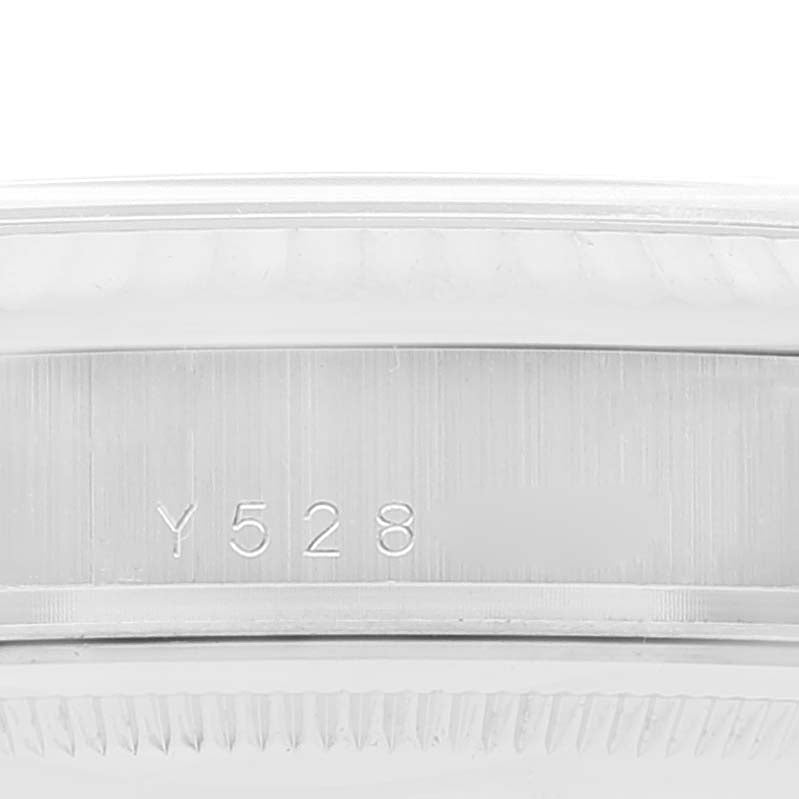 Rolex President Day-Date White Gold Diamond Dial Mens Watch 118239 ONE LINK ADDED