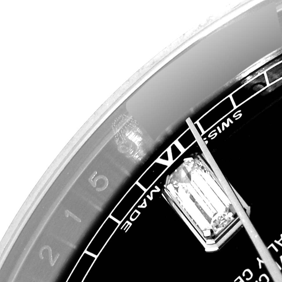 Rolex President Day-Date White Gold Diamond Dial Mens Watch 118239 Box Card