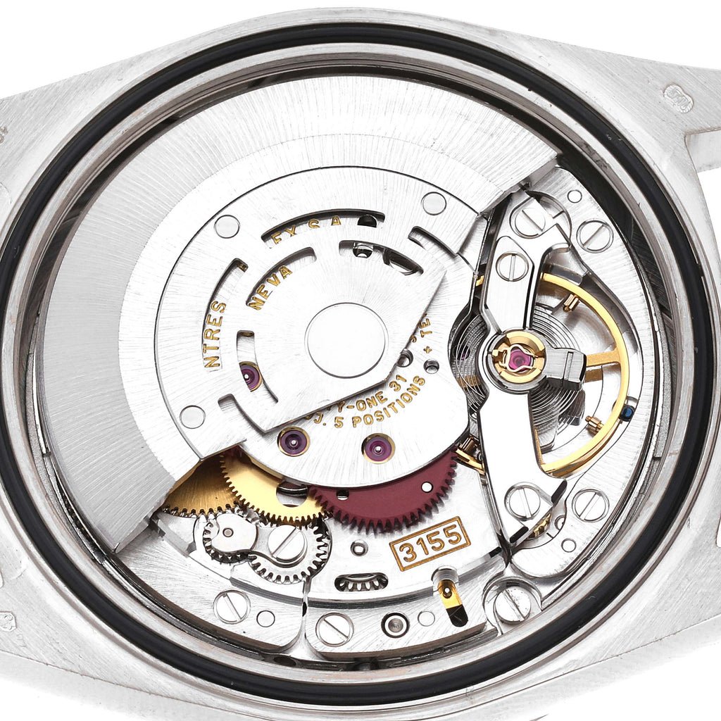 Rolex President Day-Date White Gold Diamond Mens Watch 18239 Box Papers