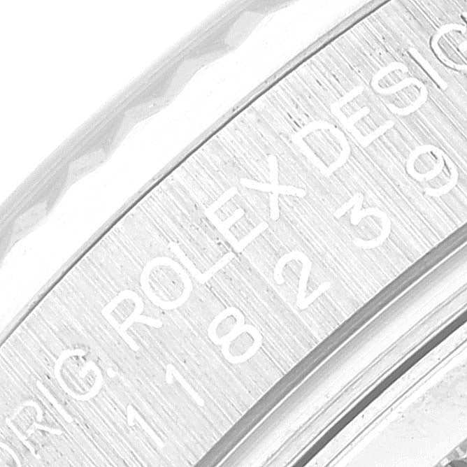 Rolex President Day-Date White Gold Mens Watch 118239 Box Card + 2 Extra links