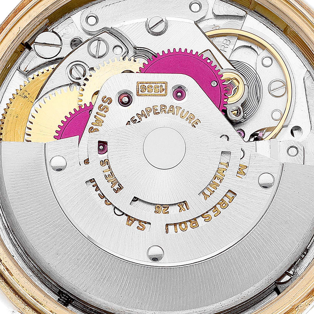 Rolex President Day-Date Wide Fat Boy Yellow Vintage Gold Mens Watch 1803