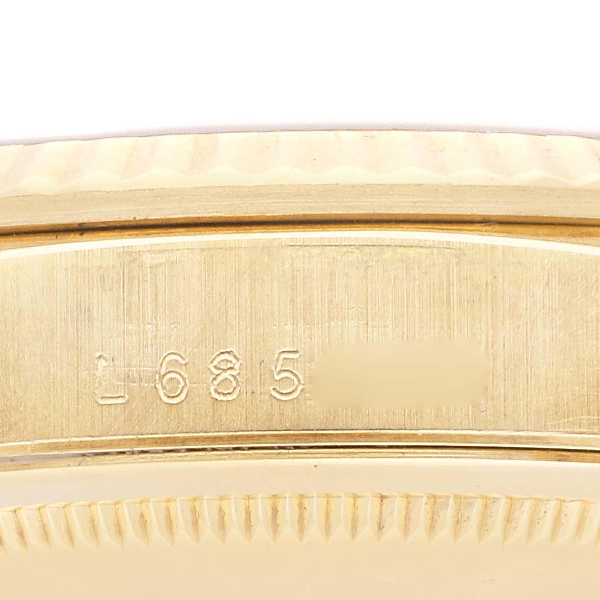 Rolex President Day-Date Yellow Gold Black Diamond Dial Mens Watch 18238 + 1 additional link