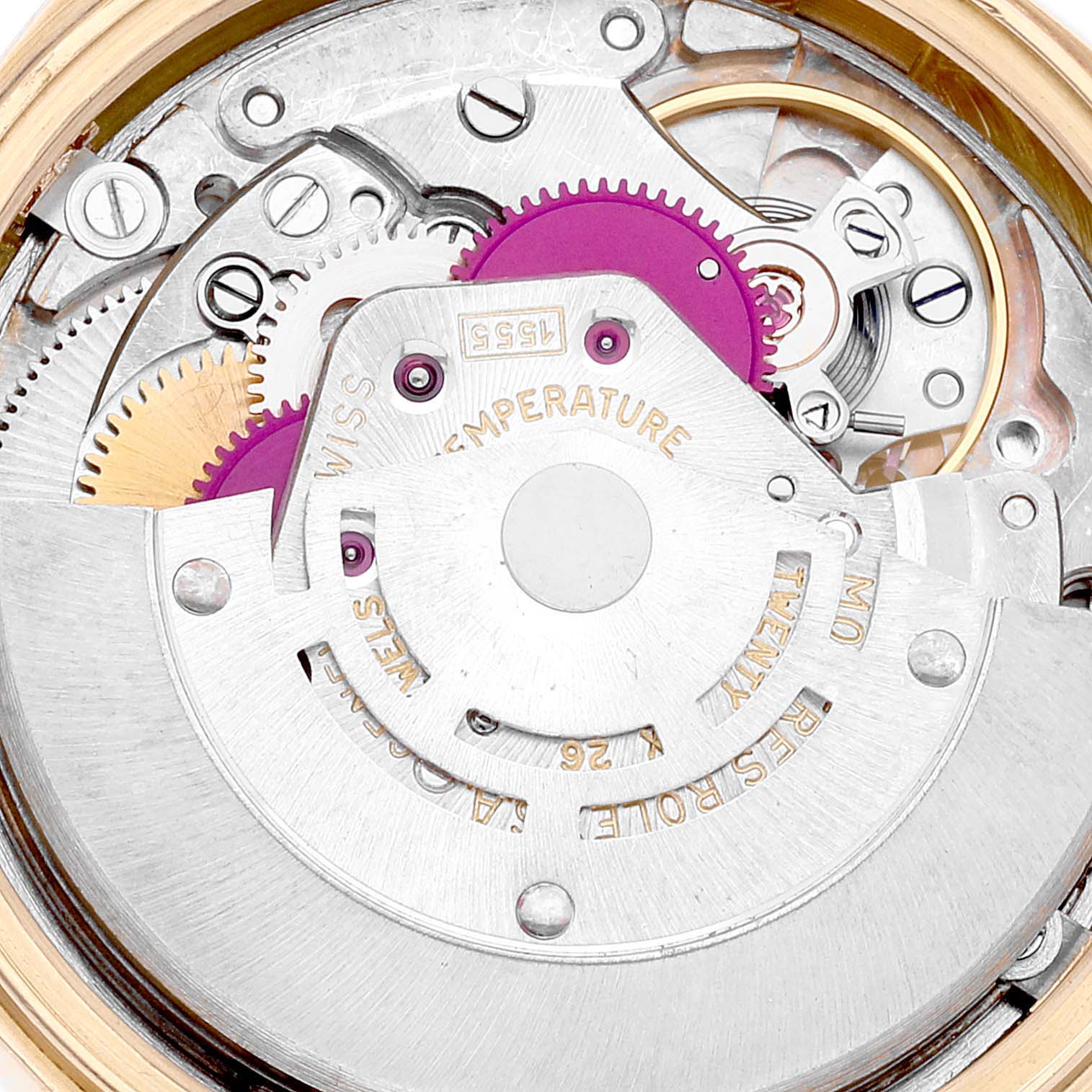 Rolex President Day-Date Yellow Gold Champagne Dial Mens Watch 1807