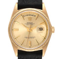Rolex President Day-Date Yellow Gold Champagne Dial Mens Watch 1807