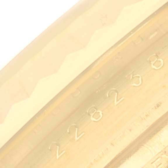 Rolex President Day-Date Yellow Gold Champagne Dial Mens Watch 228238 Box Card