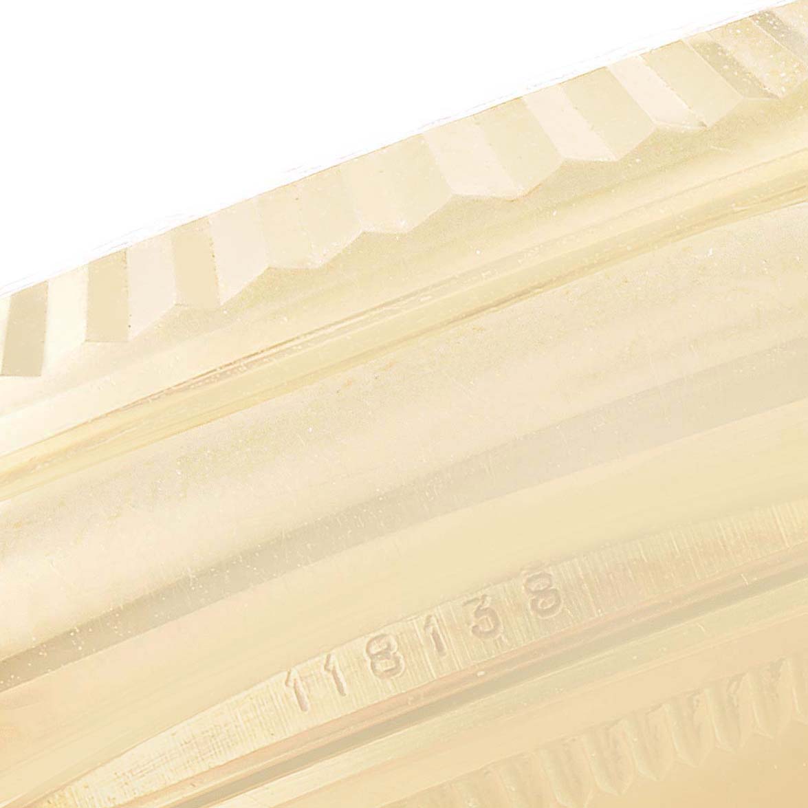 Rolex President Day-Date Yellow Gold Cognac Dial Mens Watch 118138 Box Card