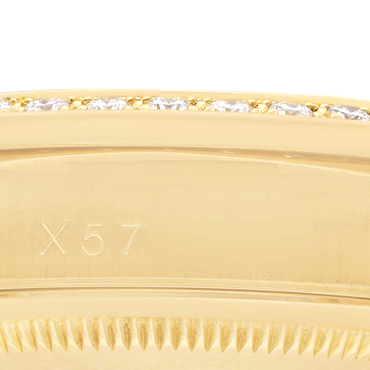 Rolex President Day-Date Yellow Gold Diamond Mens Watch 18388 + ADD ONE LINK (INSTALLED) - NO RETURN
