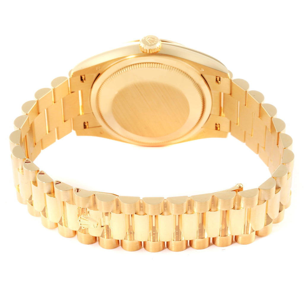 Rolex President Day-Date Yellow Gold Mens Watch 128238 Unworn