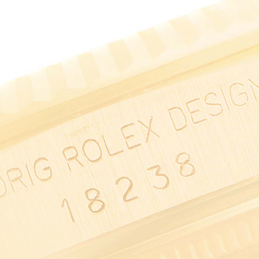 Rolex President Day-Date Yellow Gold Roman Dial Mens Watch 18238