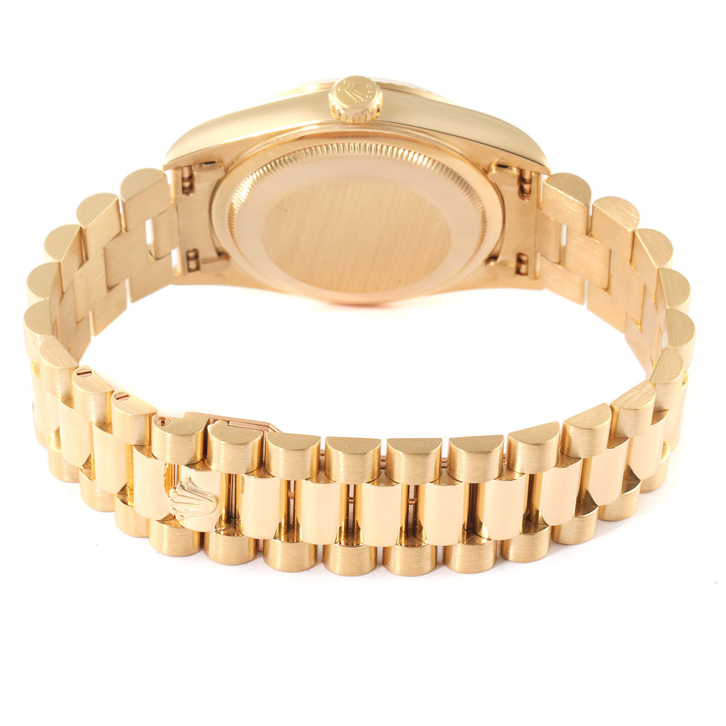 Rolex President Day-Date Yellow Gold Roman Dial Mens Watch 18238