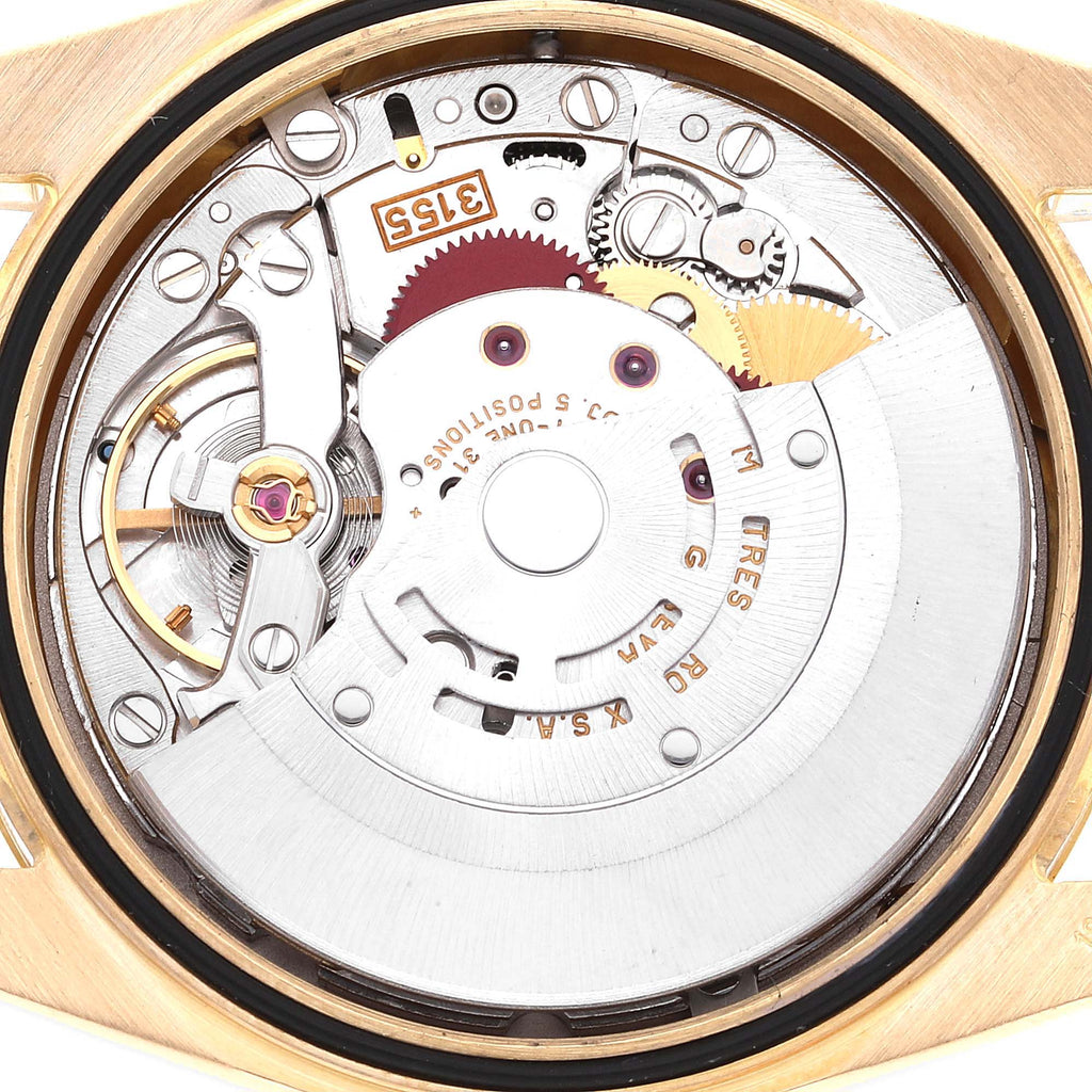 Rolex President Day-Date Yellow Gold White Dial Mens Watch 118238 Box Papers