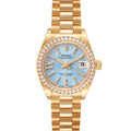 Rolex President Ladies 18k Yellow Gold Diamond Ladies Watch 279138 Unworn