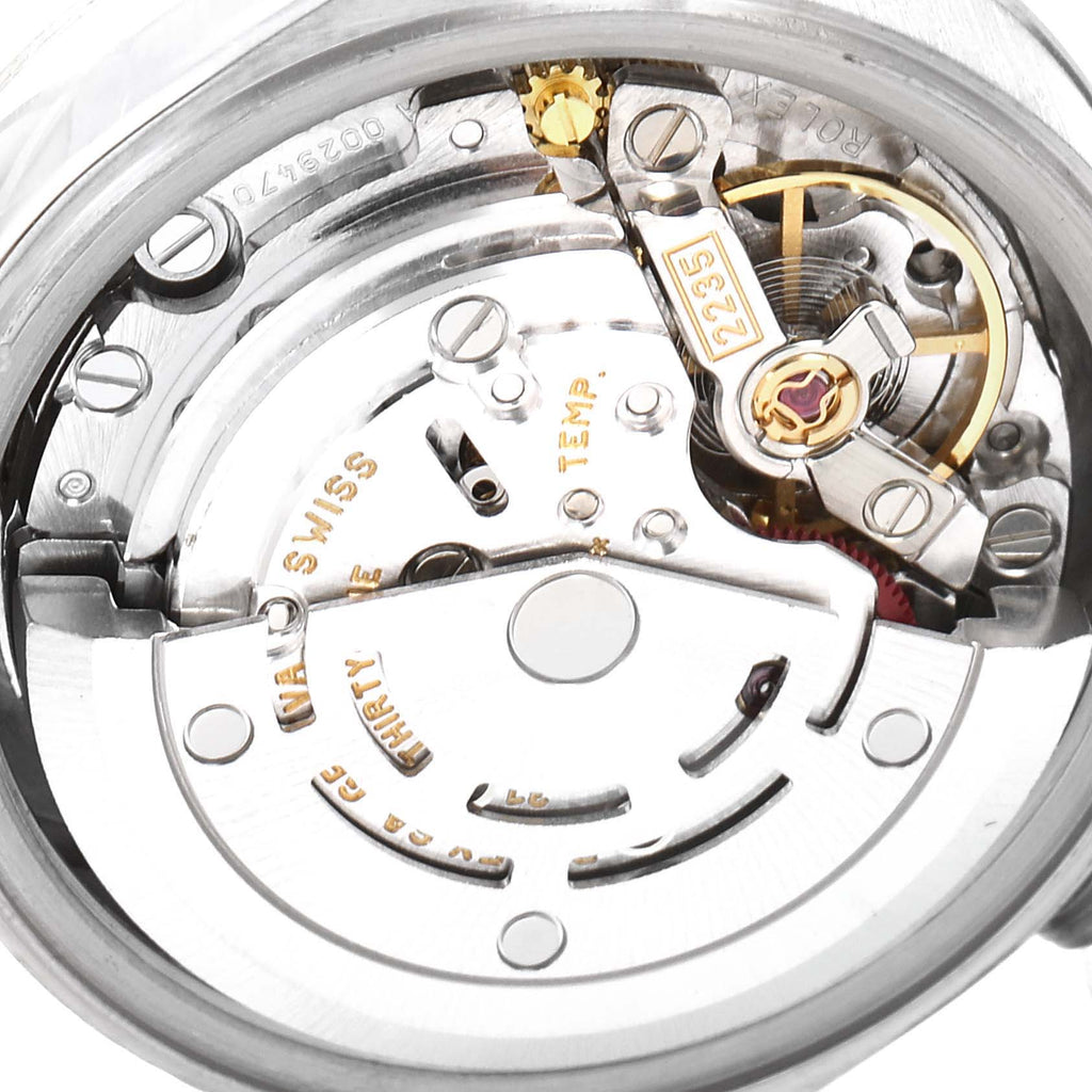Rolex President Ladies White Gold Silver Dial Ladies Watch 79179