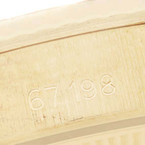 Rolex President No-Date Yellow Gold Jubilee Bracelet Ladies Watch 67198