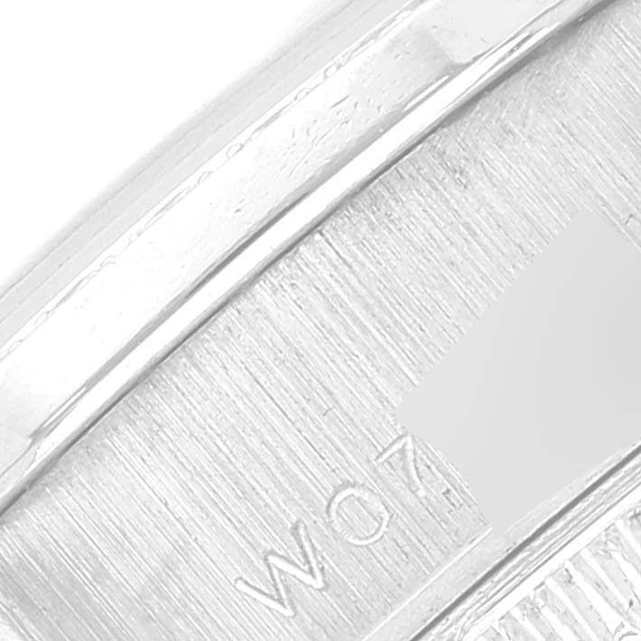 Rolex President Platinum Silver Anniversary Diamond Dial Ladies Watch 69136