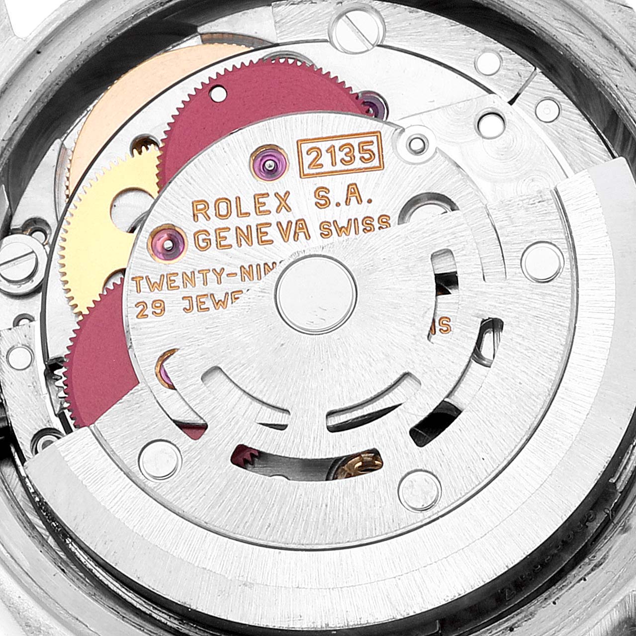 Rolex President Platinum Silver Anniversary Diamond Dial Ladies Watch 69136