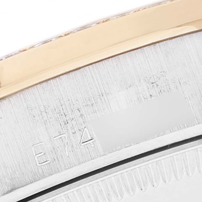 Rolex President Tridor Midsize White Yellow Rose Gold Diamond Ladies Watch 68289 +2 Extra Links