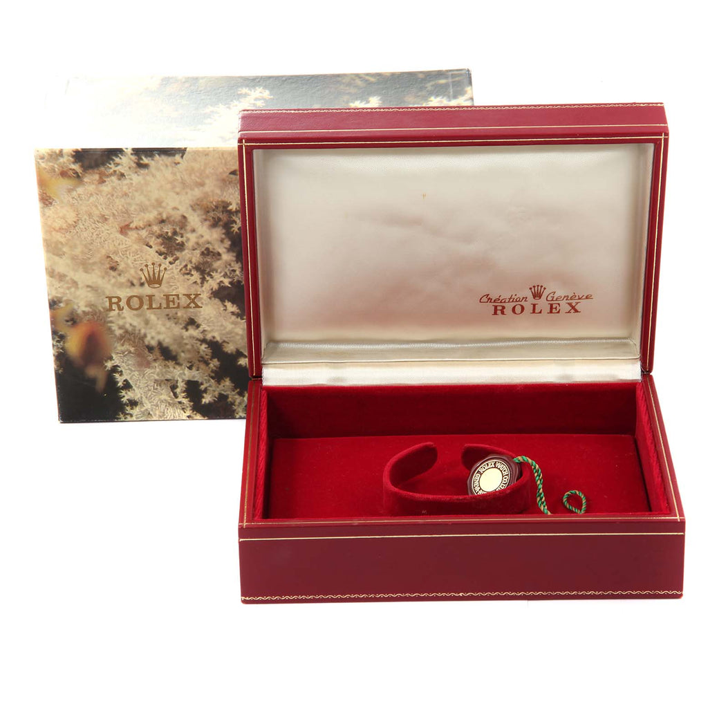 Rolex President Tridor White Yellow Rose Gold Mother Of Pearl Diamond Ladies Watch 69149