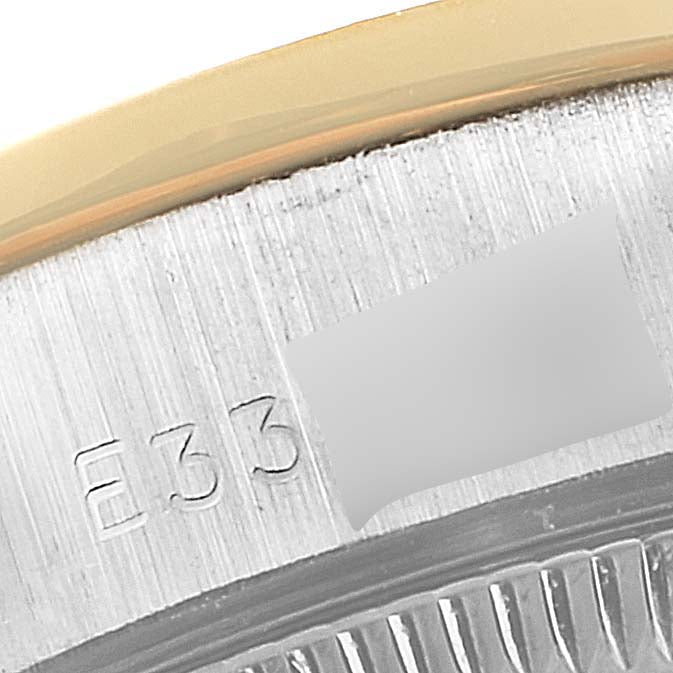 Rolex President Tridor White Yellow Rose Gold Diamond Watch 69139 Box Papers