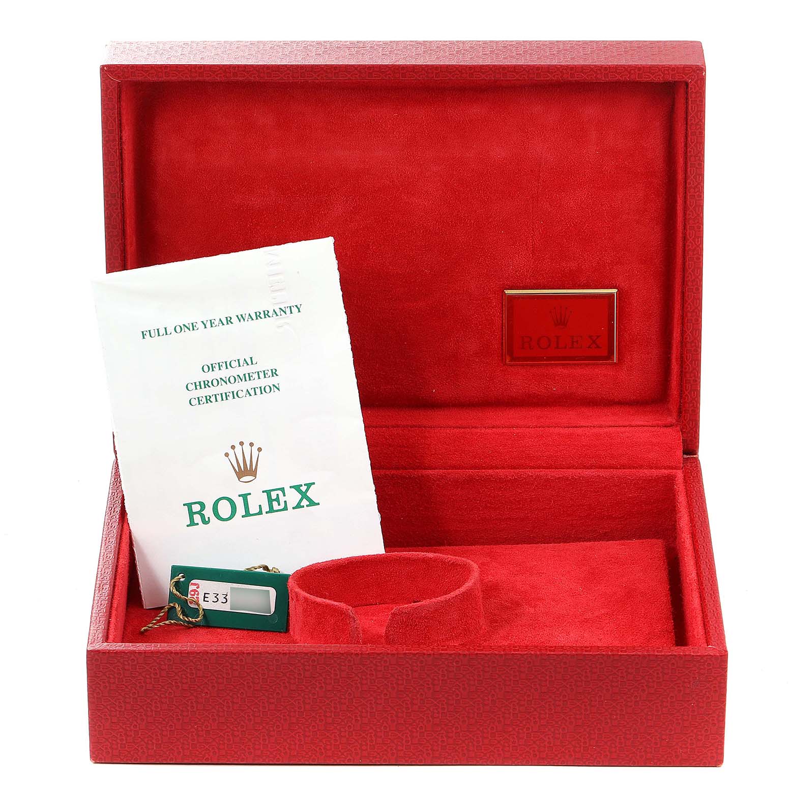 Rolex President Tridor White Yellow Rose Gold Diamond Watch 69139 Box Papers