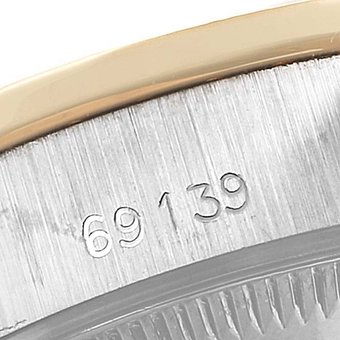 Rolex President Tridor White Yellow Rose Gold Diamond Watch 69139 Box Papers