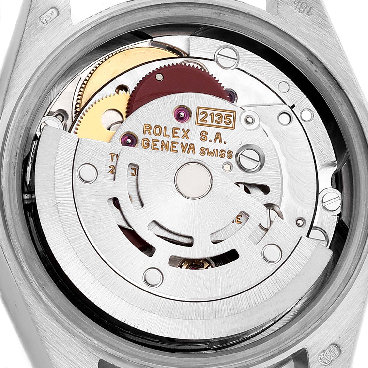 Rolex President White Gold Myriad Diamond Dial Ladies Watch 69179