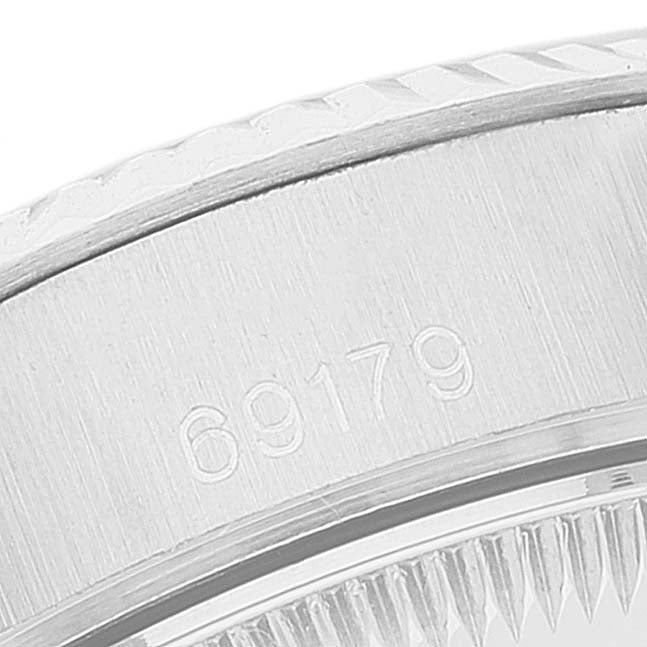 Rolex President White Gold Myriad Diamond Dial Ladies Watch 69179