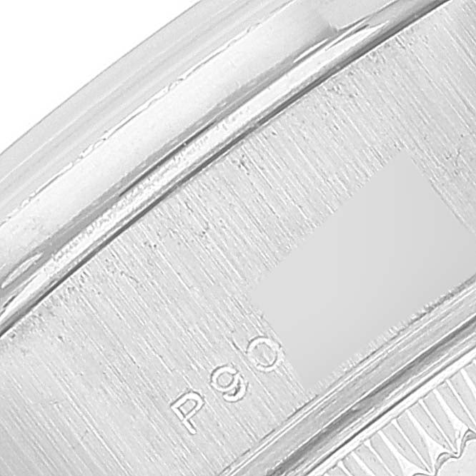 Rolex President White Gold Silver Diamond Dial Ladies Watch 79159