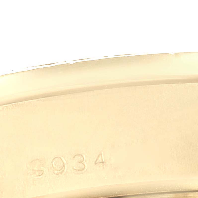 Rolex President Yellow Gold MOP Diamond Ladies Watch 69158 Box Papers