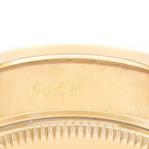 Rolex President Yellow Gold Myriad Diamond Ladies Watch 69158