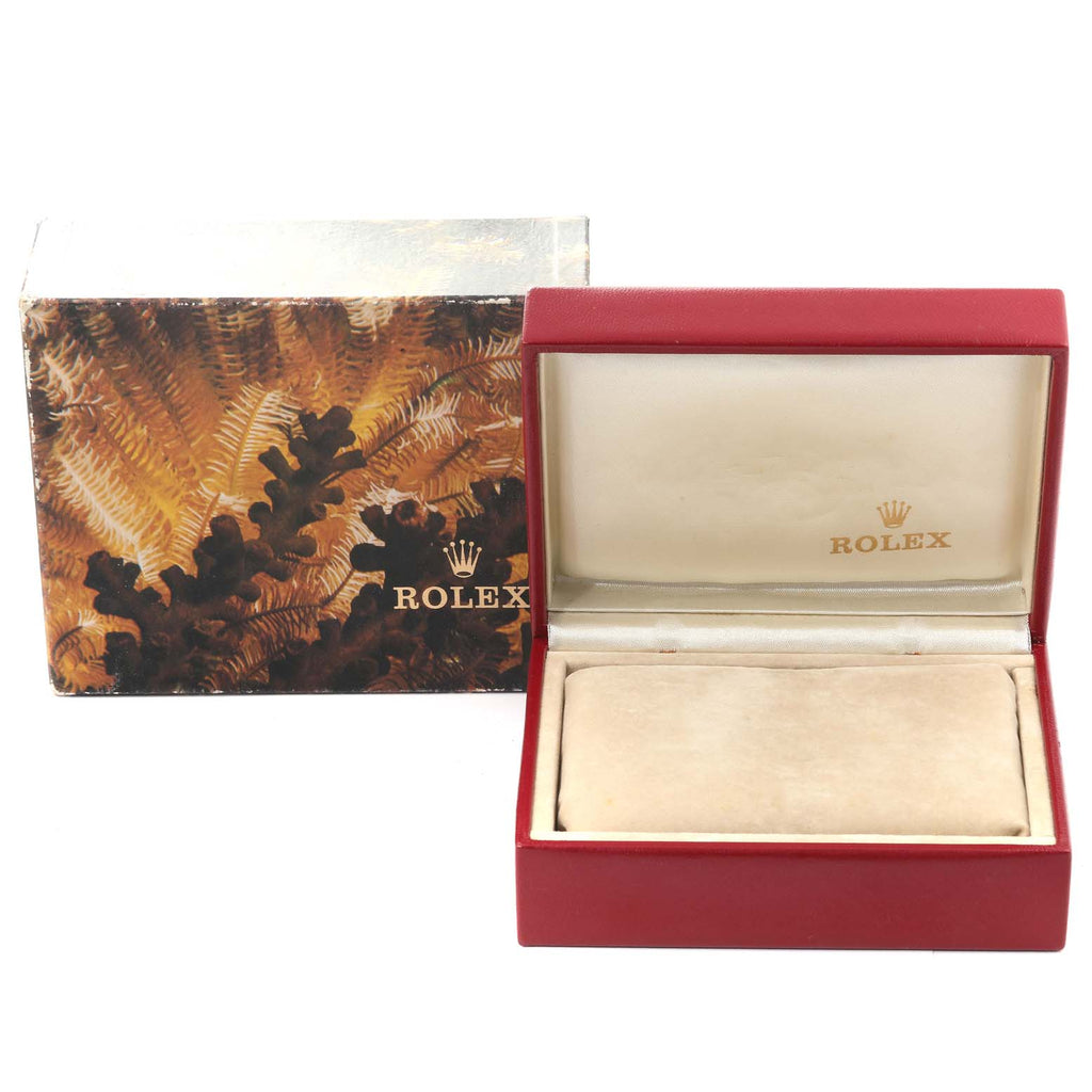 Rolex President Yellow Gold Tiger Eye Dial Diamond Ladies Watch 69288