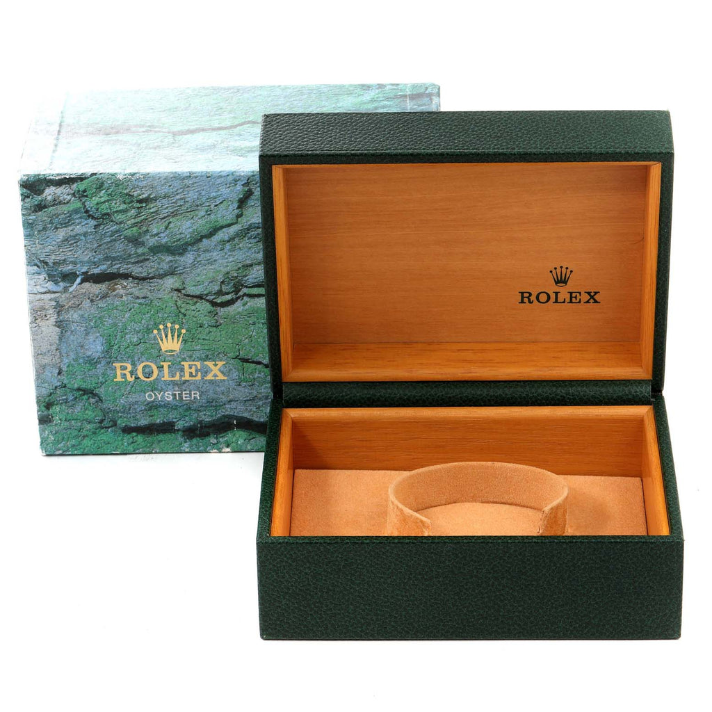 Rolex Seadweller 4000 Black Dial Steel Mens Watch 16600 Box