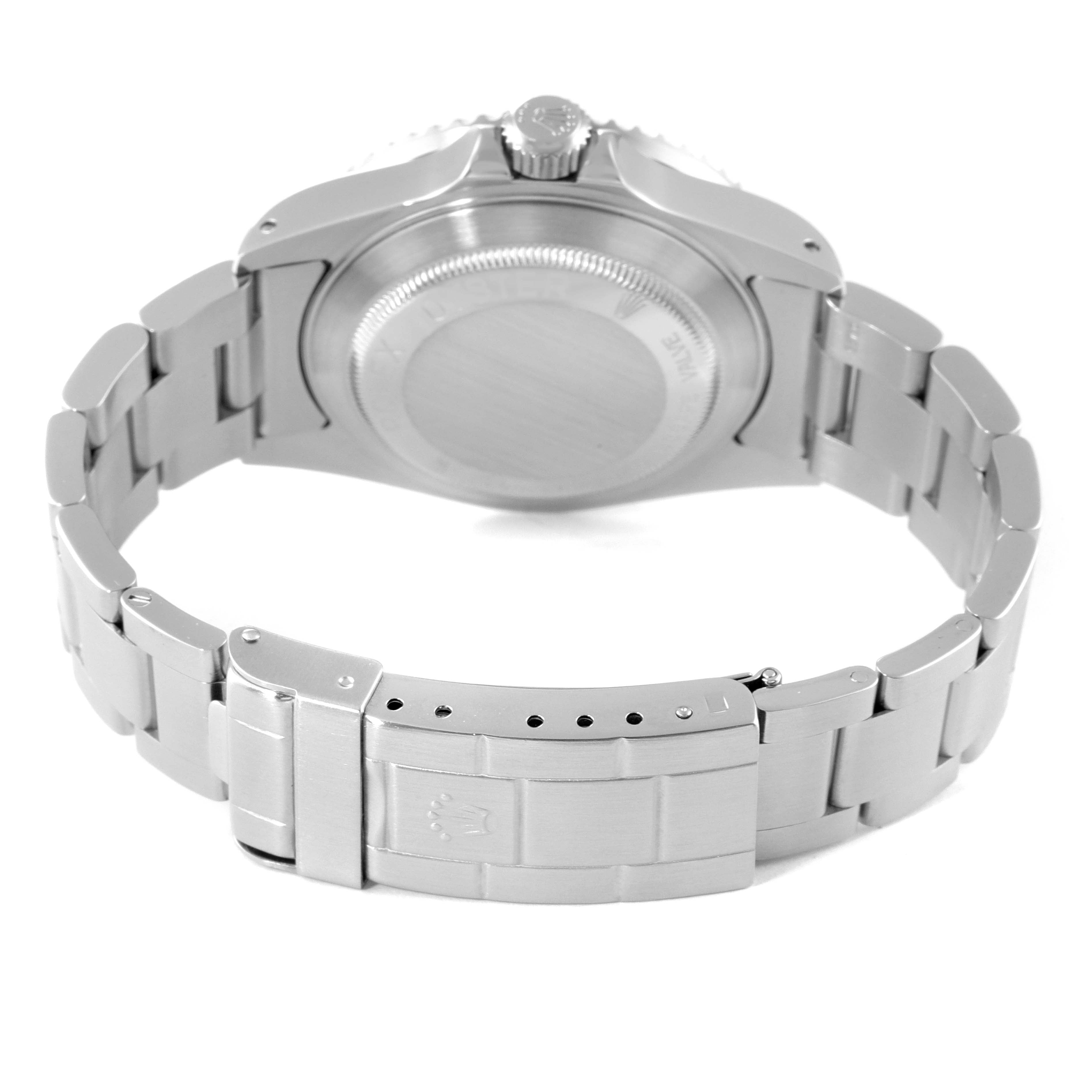 Rolex Seadweller 4000 Black Dial Steel Mens Watch 16600 Box