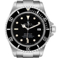 Rolex Seadweller 4000 Black Dial Steel Mens Watch 16600 Box
