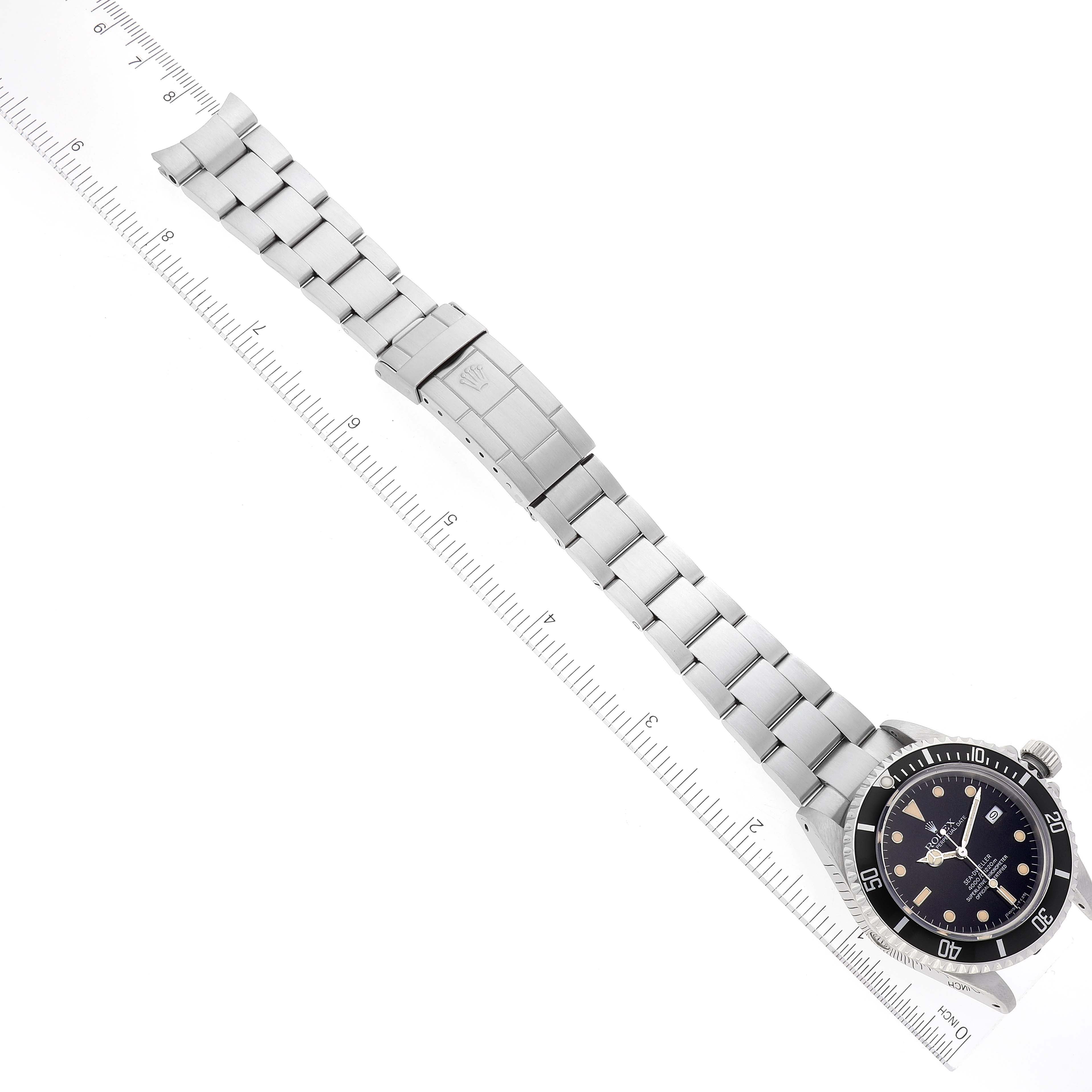 Rolex Seadweller Automatic Steel Black Dial Vintage Mens Watch 16660 Papers