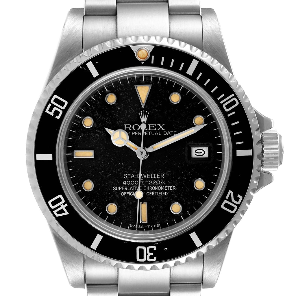 Rolex Seadweller Automatic Steel Frosted Dial Vintage Mens Watch 16660