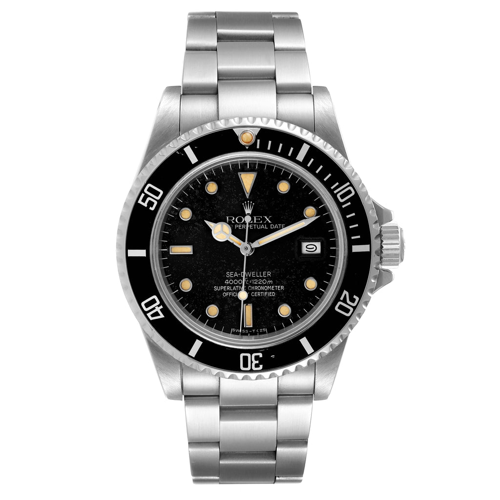 Rolex Seadweller Automatic Steel Frosted Dial Vintage Mens Watch 16660