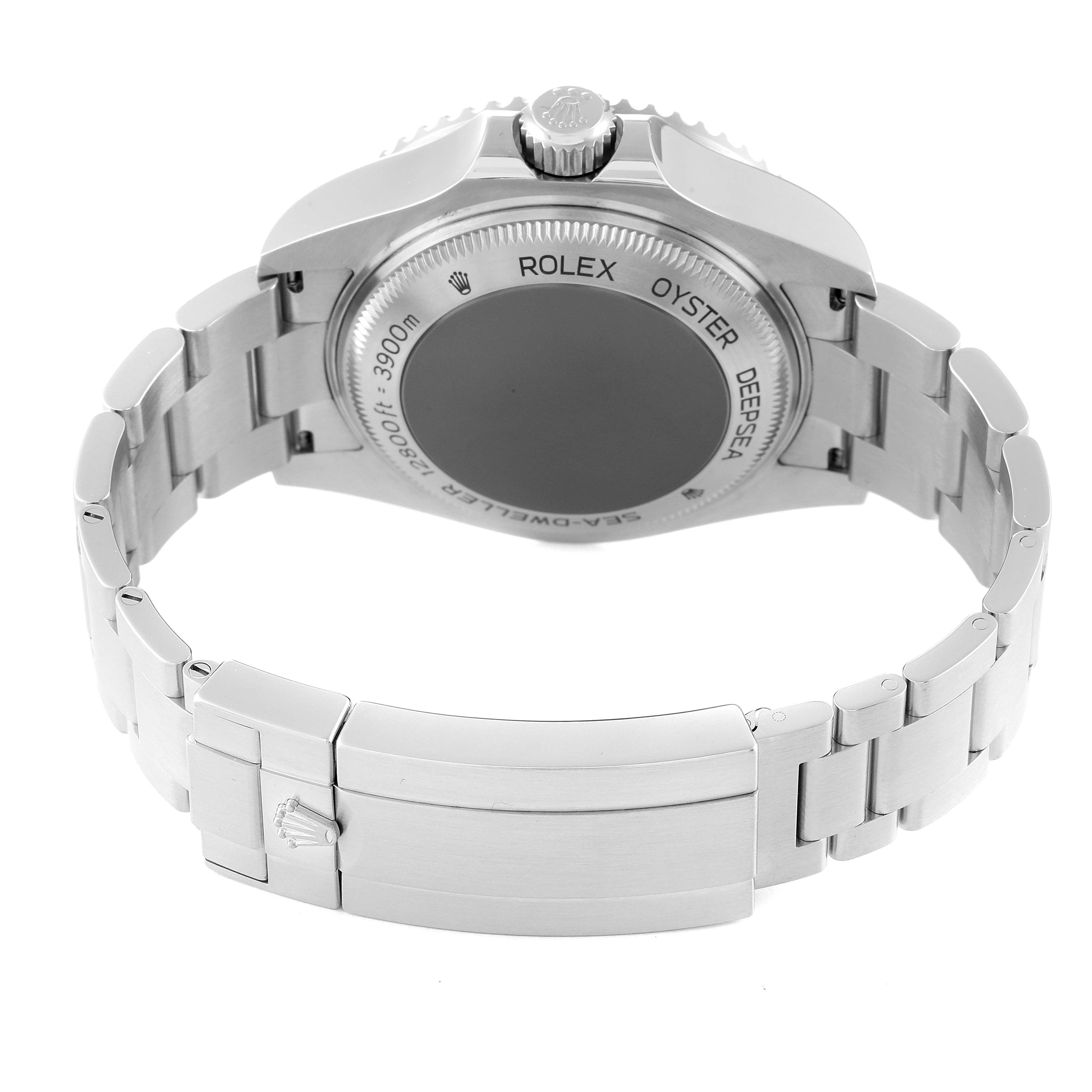 Rolex Seadweller Deepsea Cameron D-Blue Dial Steel Mens Watch 126660 Box Card